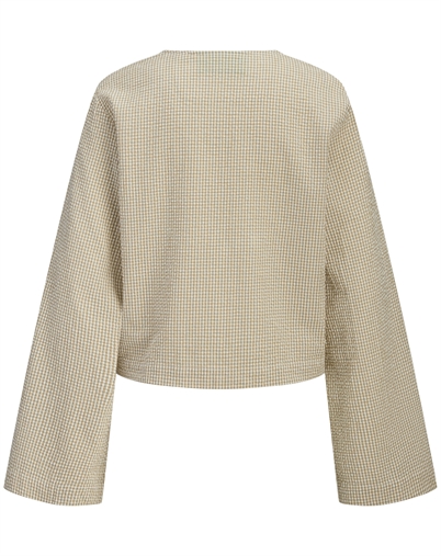 JJXX - JXZoe Seersucker Tie Bluse - Cornstalk